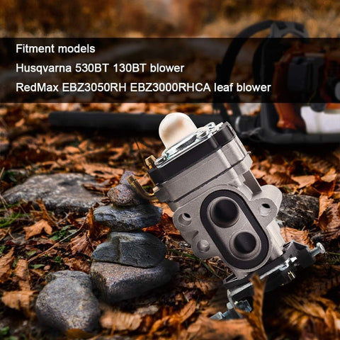 Kizut-installed Husqvarna-130BT image demonstrates practical field use.