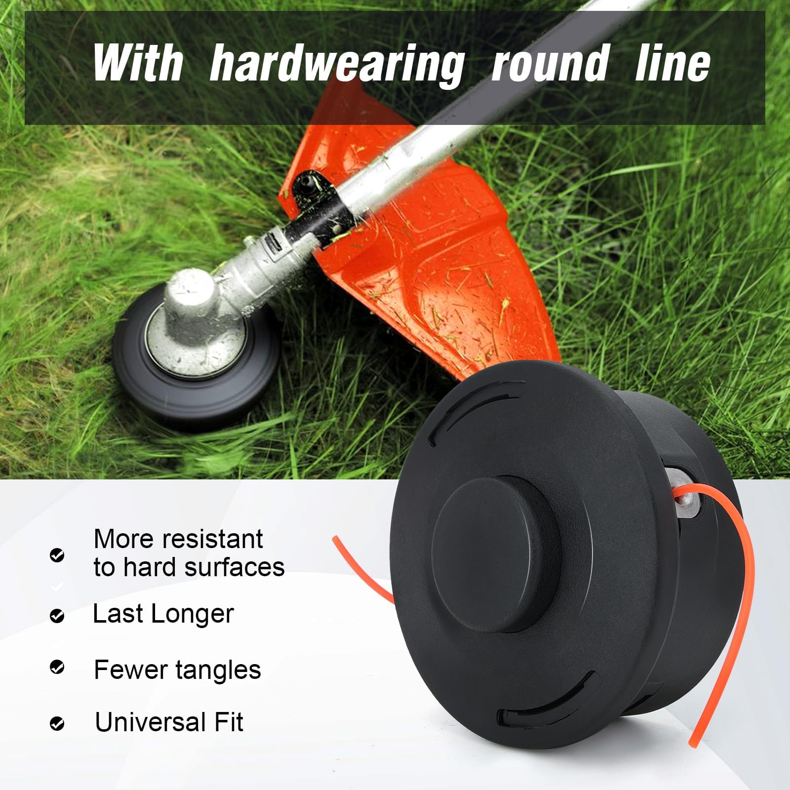 Kizut tap activated auto-feed demonstrates rapid line advancement.