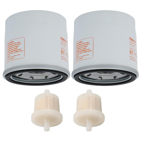 Kizut 120-4276 oil filter for Toro riding mowers with reliable filtration.