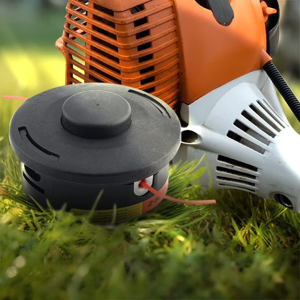 Kizut trimmer head weedeater image demonstrates broad brand compatibility.