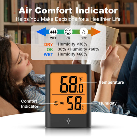 KJCOOSWI Compact size fits comfortably in one hand for easy handling.