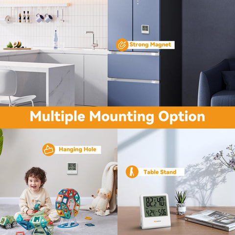 KJCOOSWI compact unit highlights the battery compartment for long-lasting use.