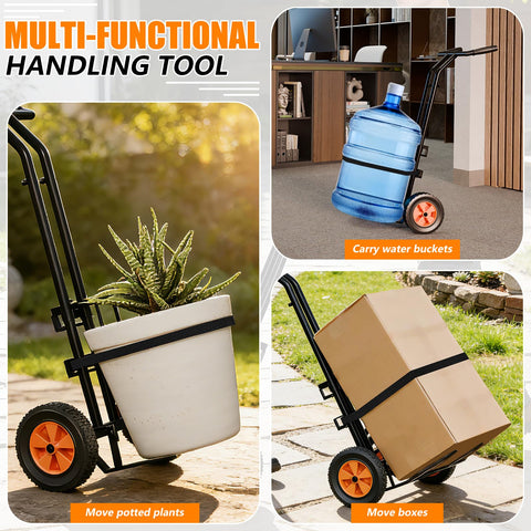 KJX plant caddy carbon steel frame supports heavy pots