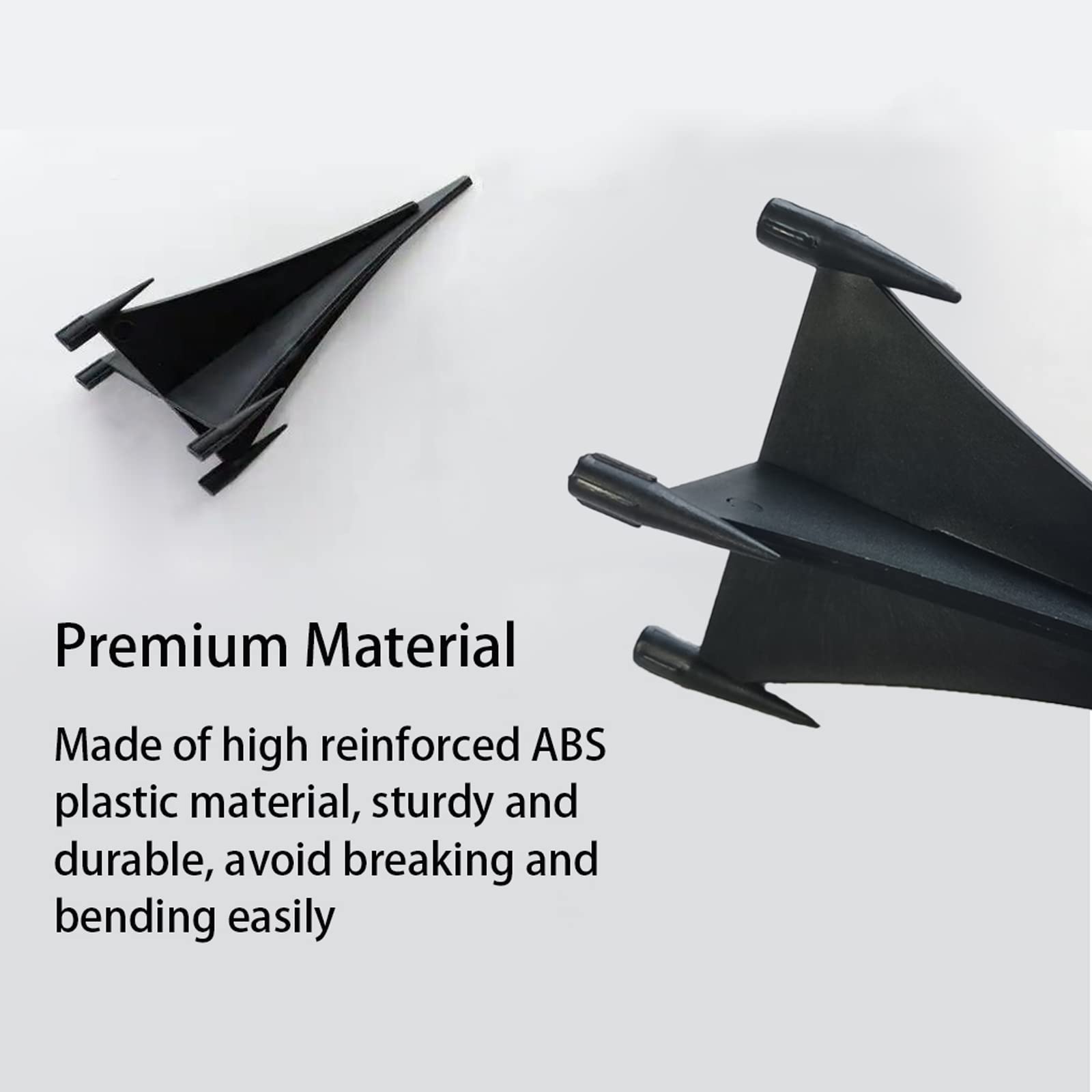 KK magsun diagonal-2-17in stakes fit 4-hole bases for versatile installation.