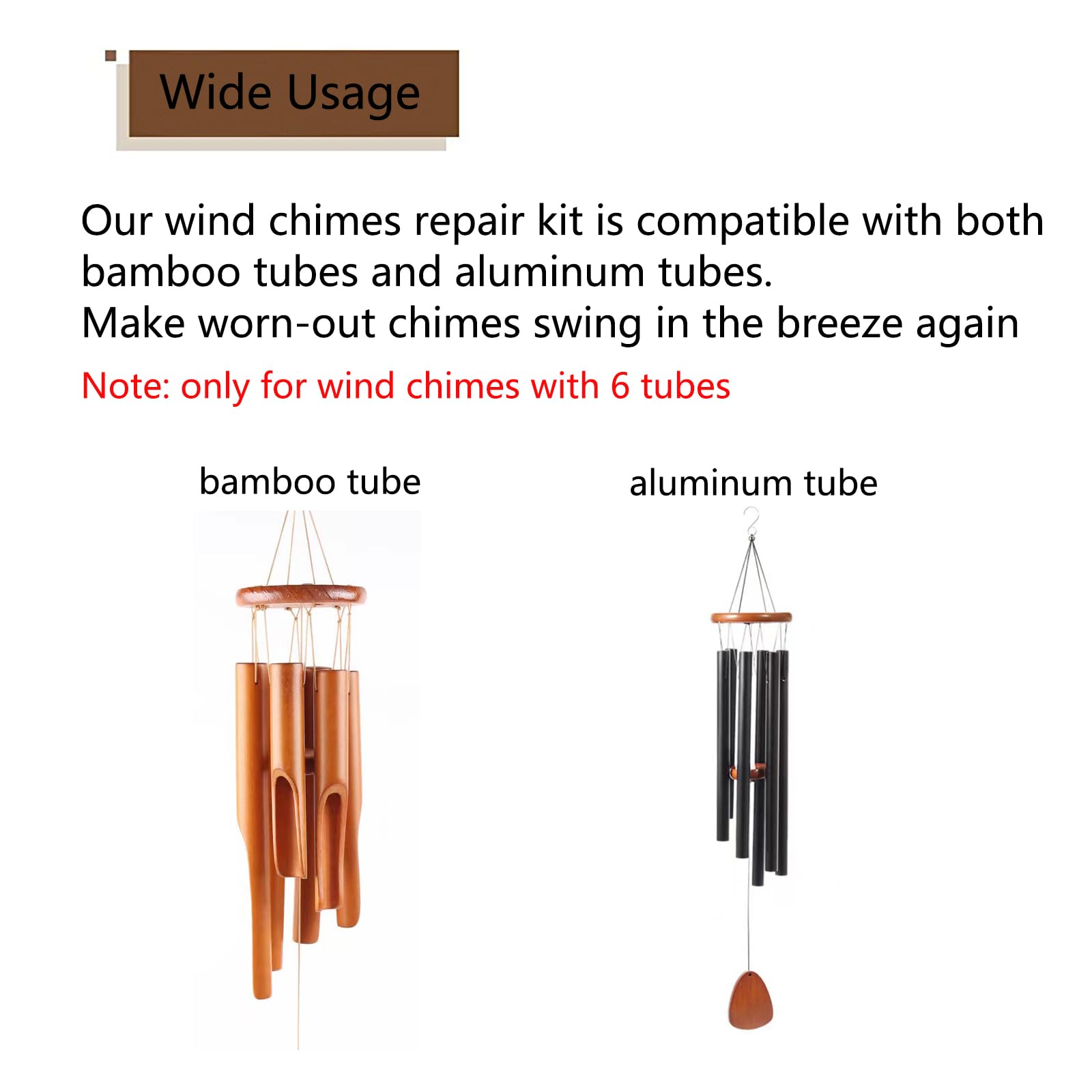 KK magsun wind chime cord lock for secure, adjustable length