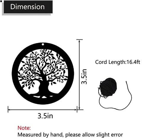 KK Magsun wind chime sail with nylon cord for easy, durable outdoor installation