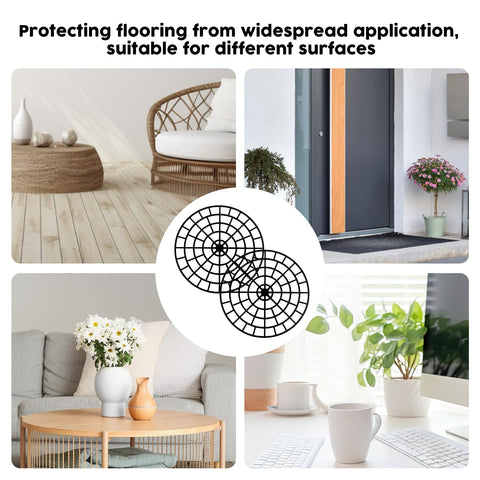KKONHII deck floor protector mats promote air circulation