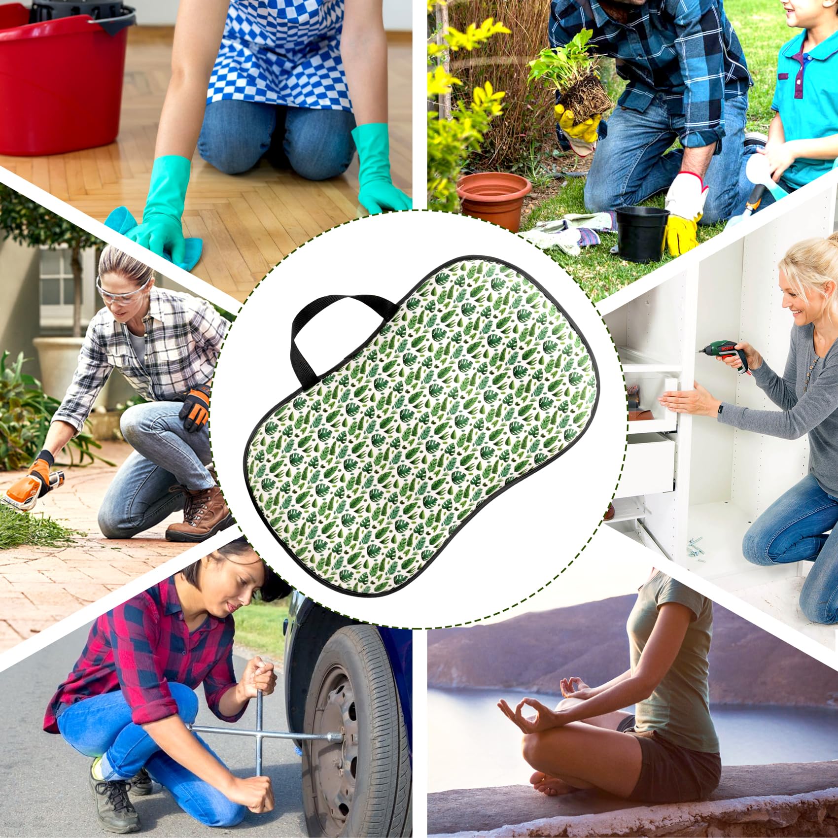 Klarg kneeling pad suitable for workshop tasks like plumbing or auto work.