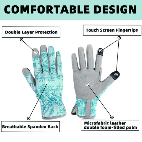 KLDOLLAR gloves have an elastic wrist for a secure fit during tasks.