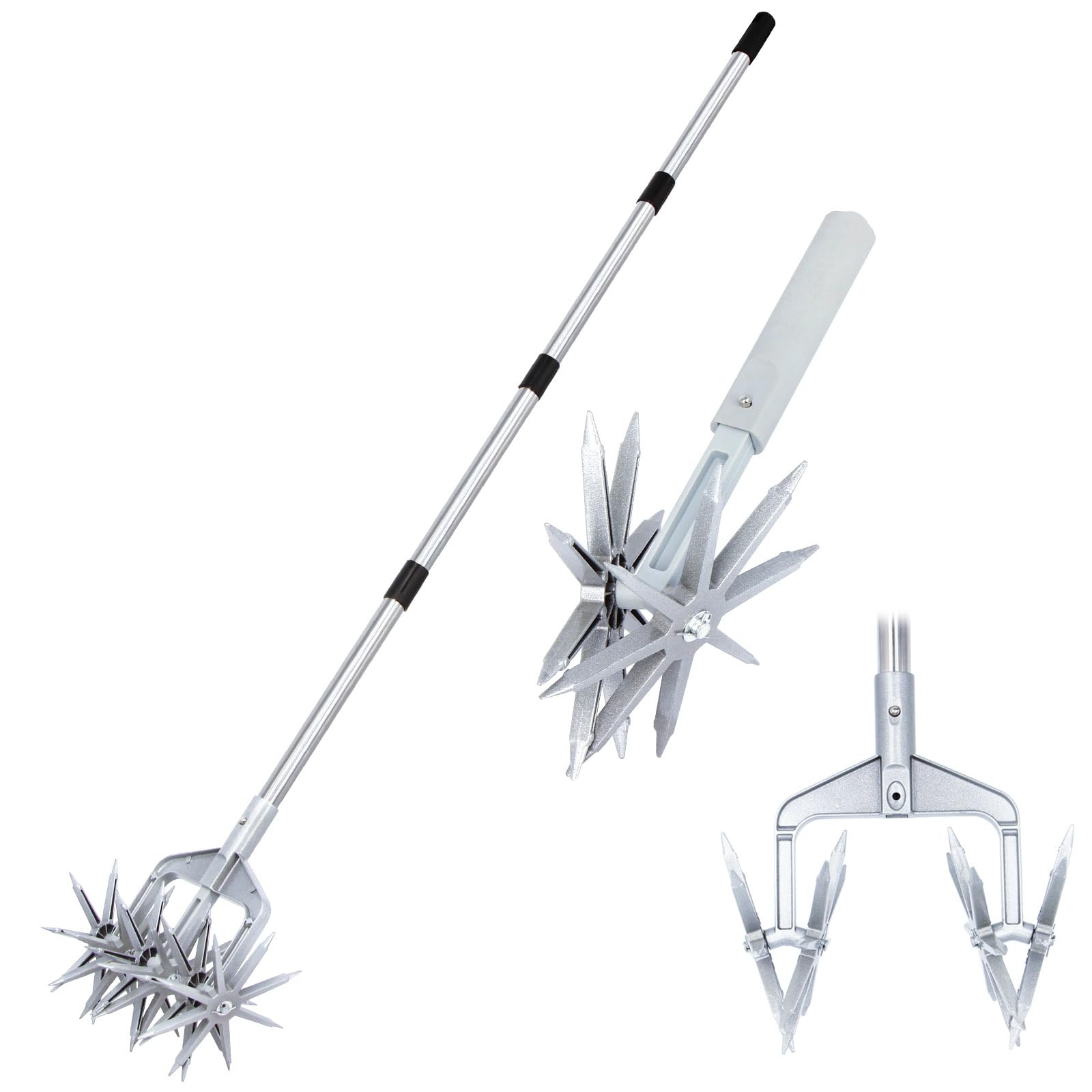 KLDOLLAR Rotary Cultivator with star head for efficient soil tilling and aeration