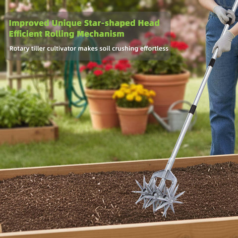 KLDOLLAR rotary cultivator wheels assembly shown for smooth rolling