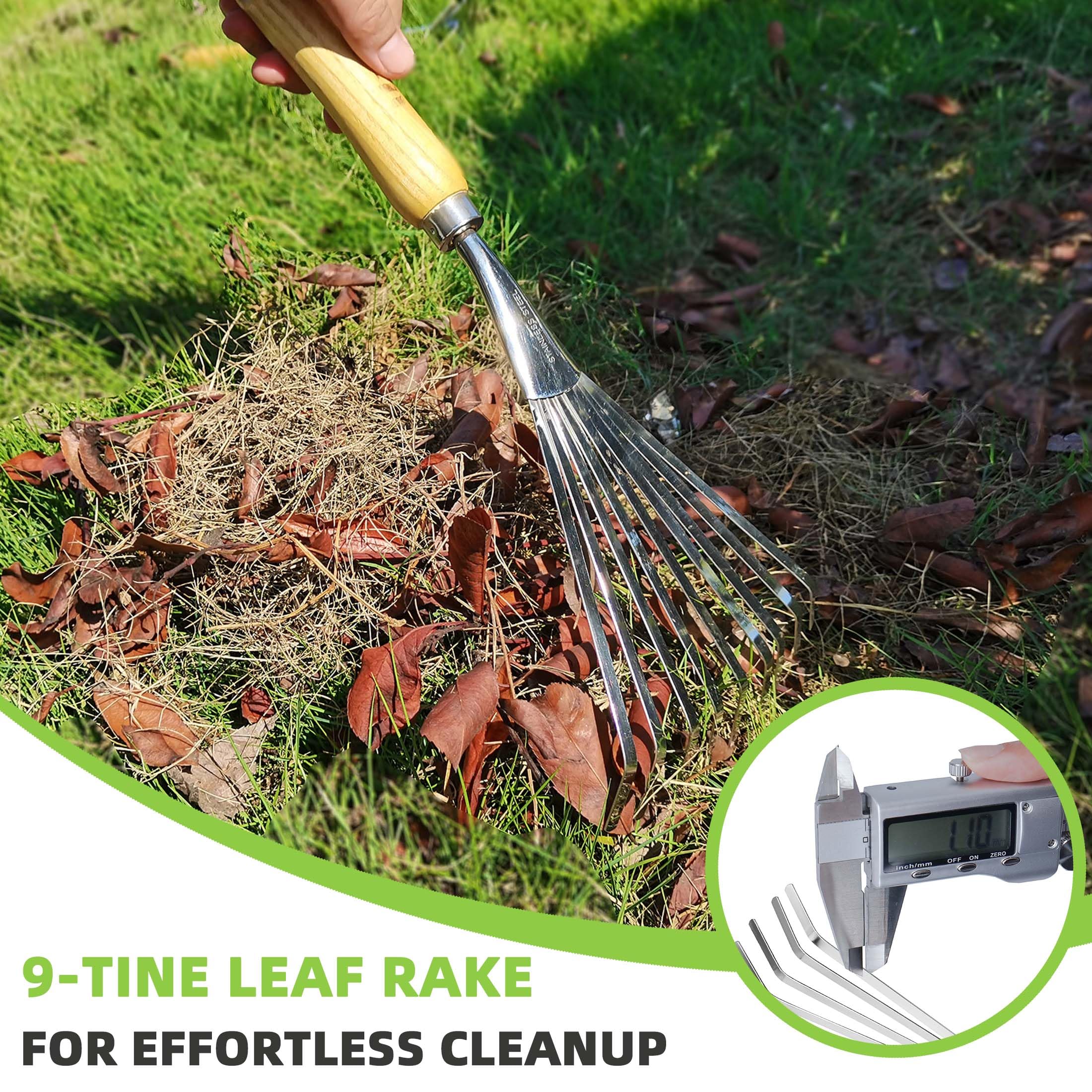 KLDOLLAR stainless steel tines are rust-proof and easy to clean.