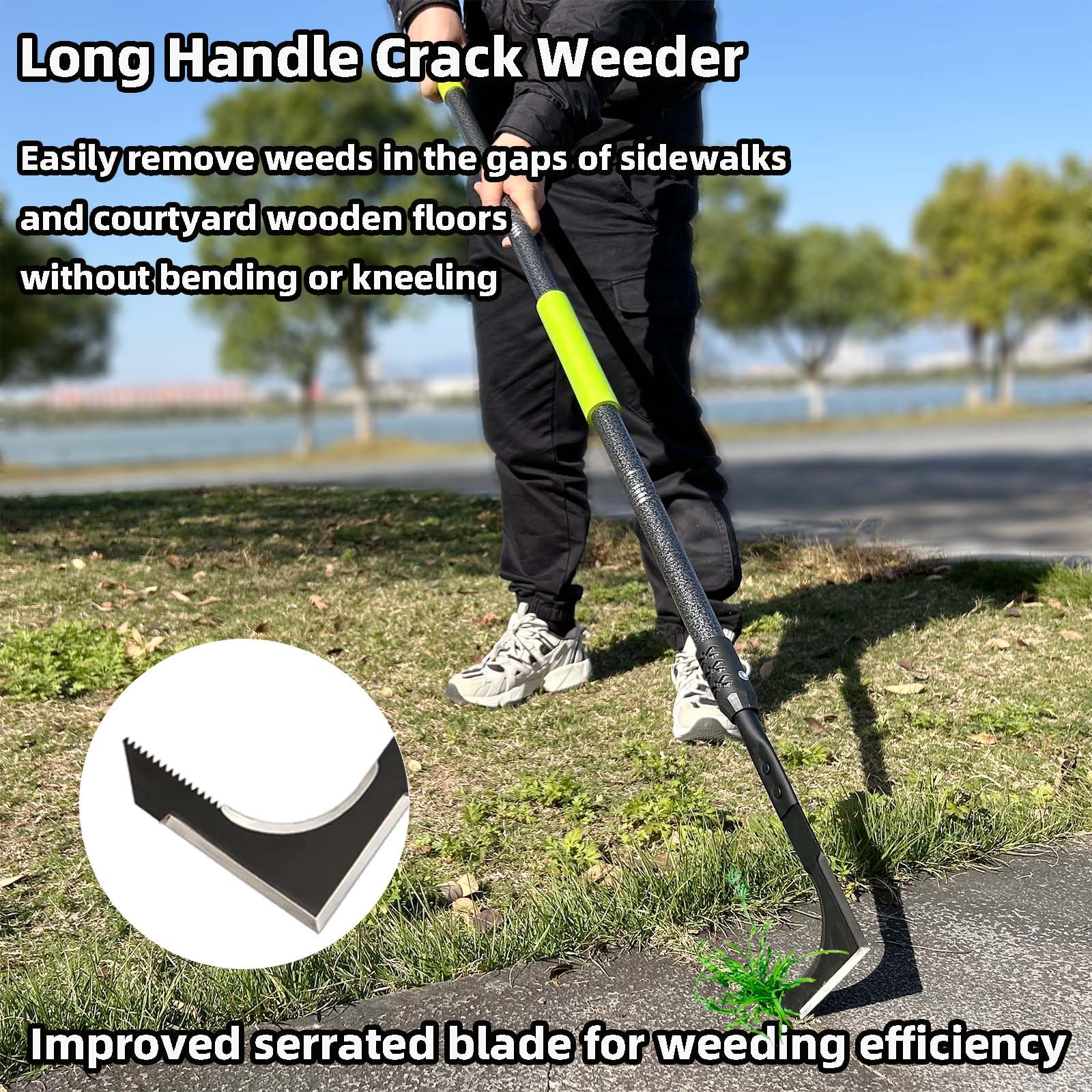 KLDOLLAR weeder blade with serrated tine for root hooks and precision