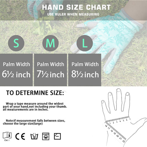 KLDOLLAR womens garden gloves ideal for pruning, weeding, planting.