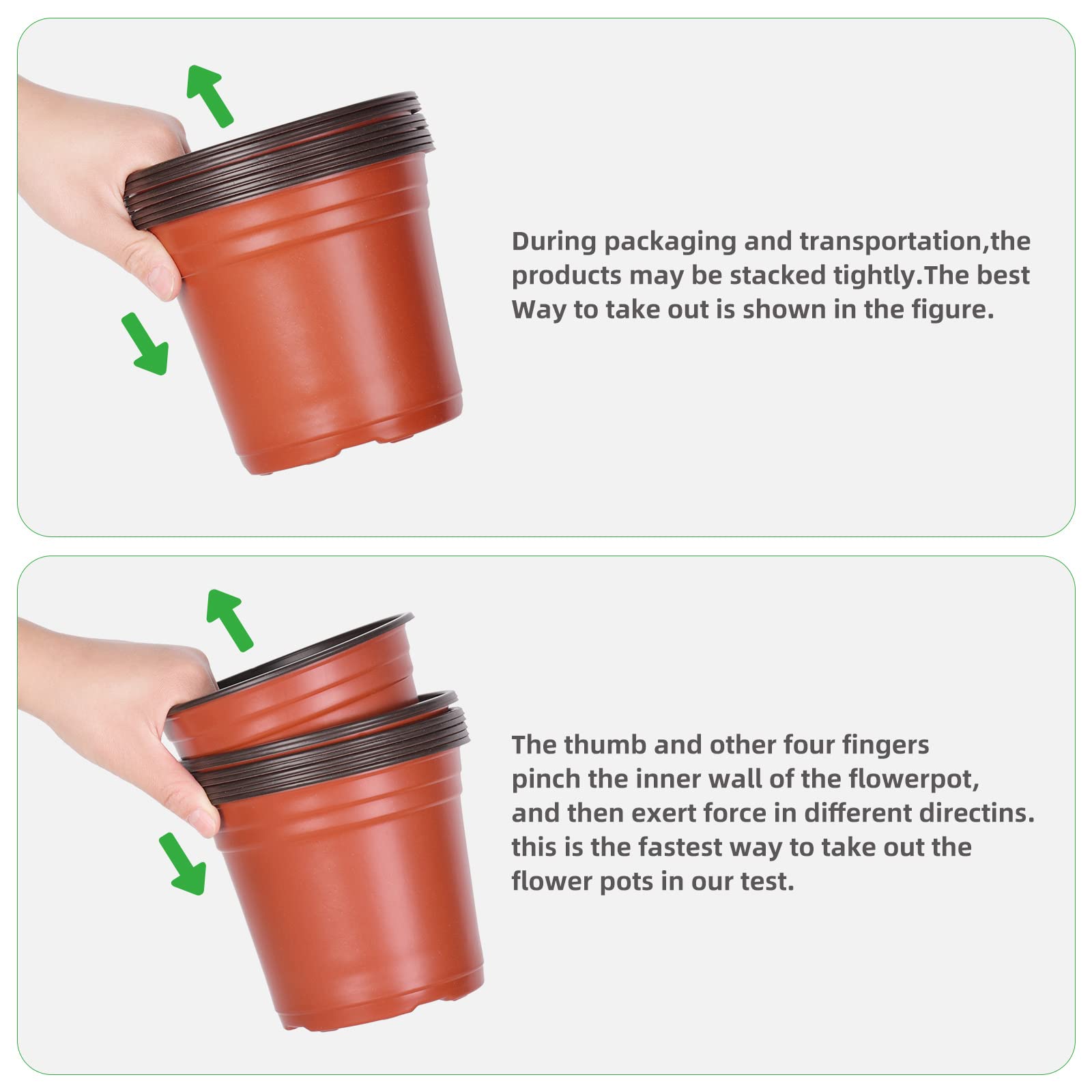 Kleeblatt setup for indoor outdoor seedling use in a garden setting.