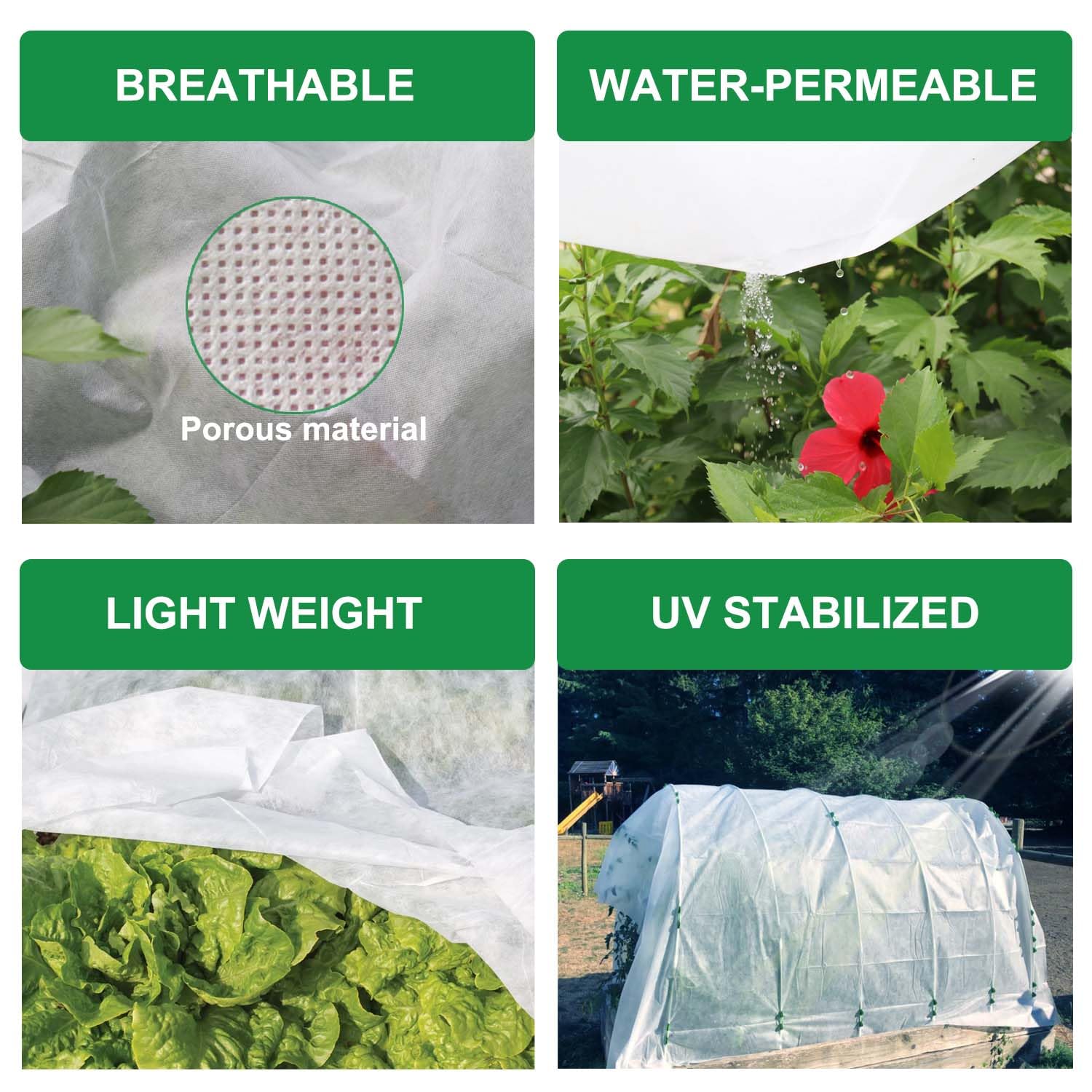 KLEWEE easy-use frost cover ready for quick setup and simple storage