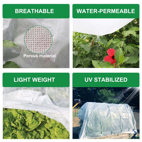 KLEWEE easy-use frost cover ready for quick setup and simple storage