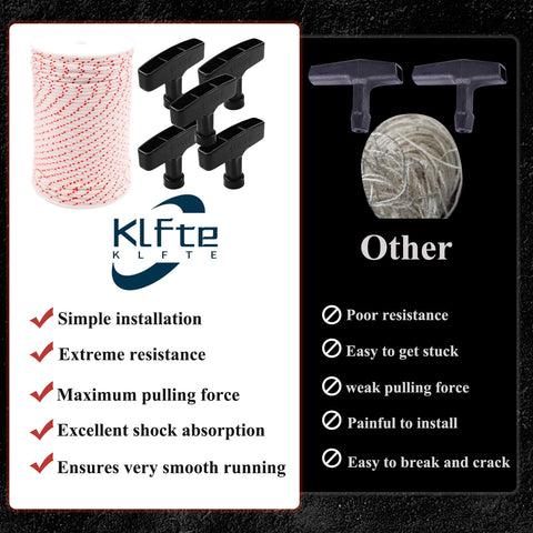 Klfte cut-to-length rope illustrates easy length customization.