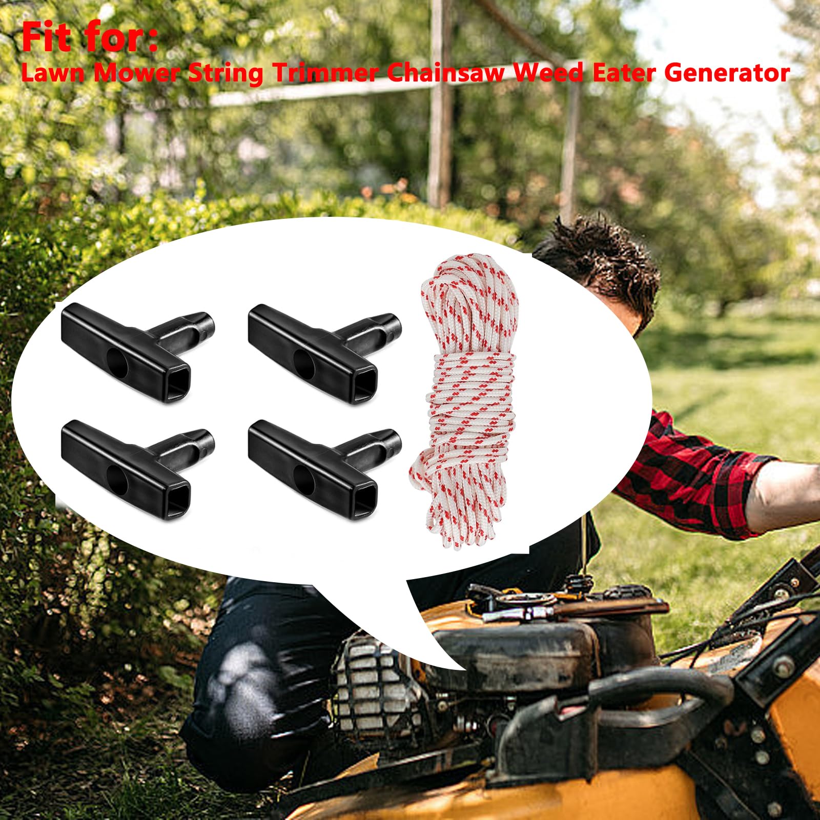 Klfte easy-to-cut pull cord for customizable length and precise fit