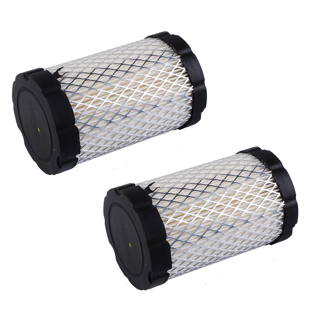 KlirAir included components show two filters and two pre-cleaners neatly arranged.