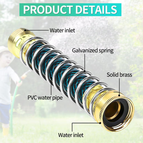 KLMNDUO garden hose splitter leak-free design ensures steady flow.