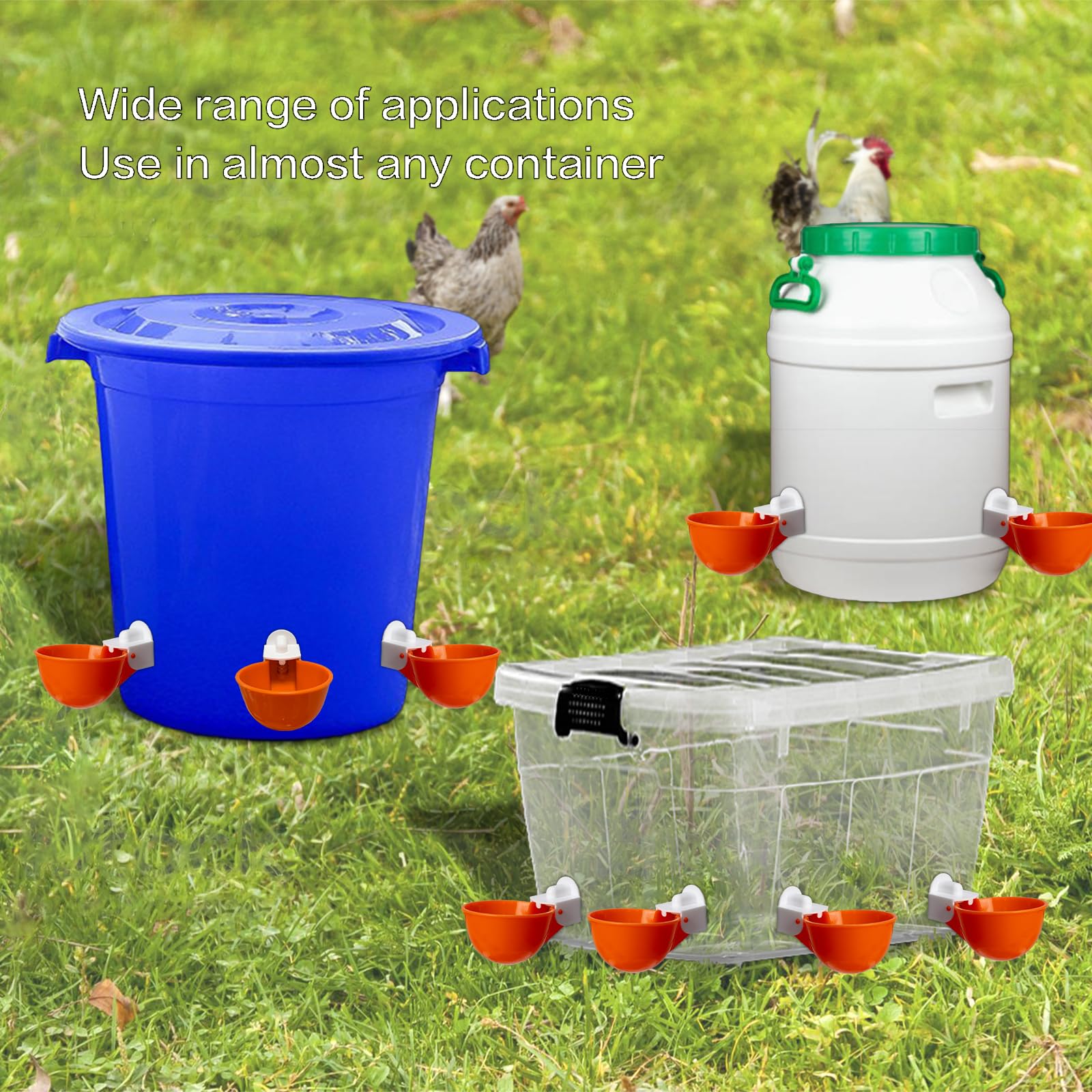 KLYWUN complete pack includes 6 cups and drill bits.