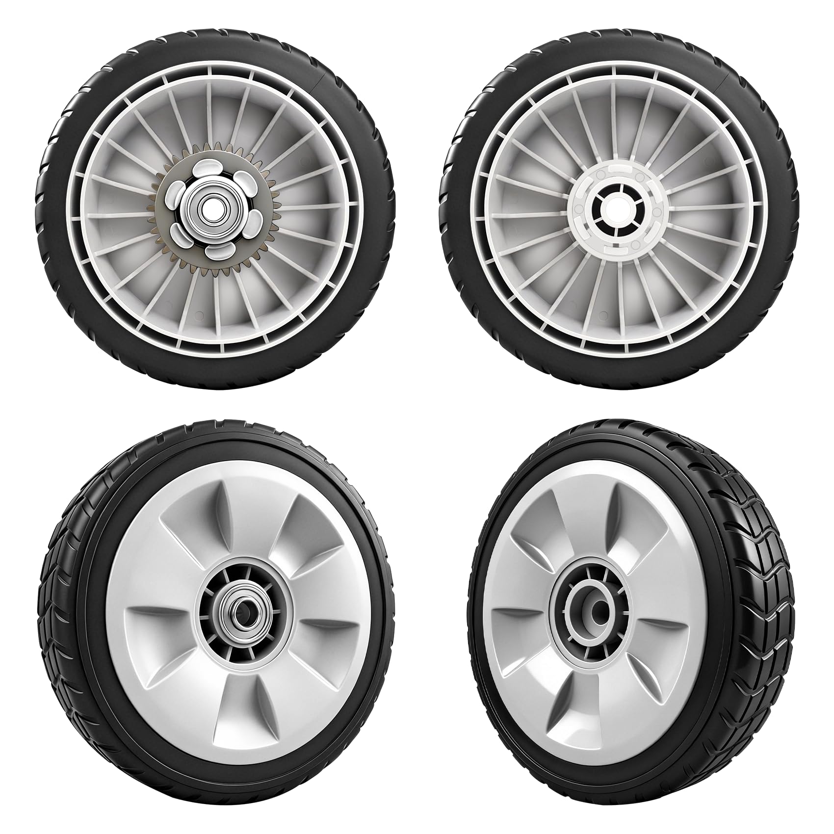 KMHGD front lawn mower wheels designed for easy steering and reliable cutting.