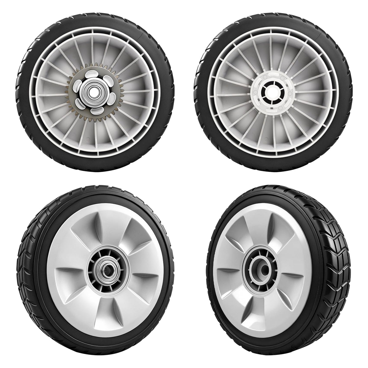 KMHGD front lawn mower wheels designed for easy steering and reliable cutting.