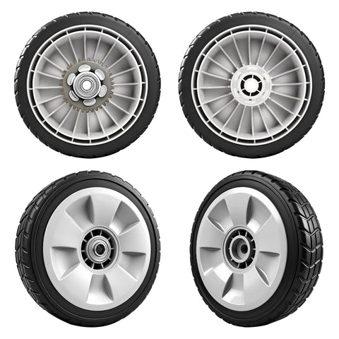 KMHGD front lawn mower wheels designed for easy steering and reliable cutting.