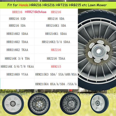 KMHGD rear wheels for Honda HRR216 series delivering durable traction.
