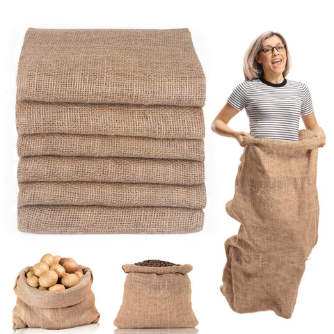 Kmise burlap sack field day setup, durable and reusable for all participants