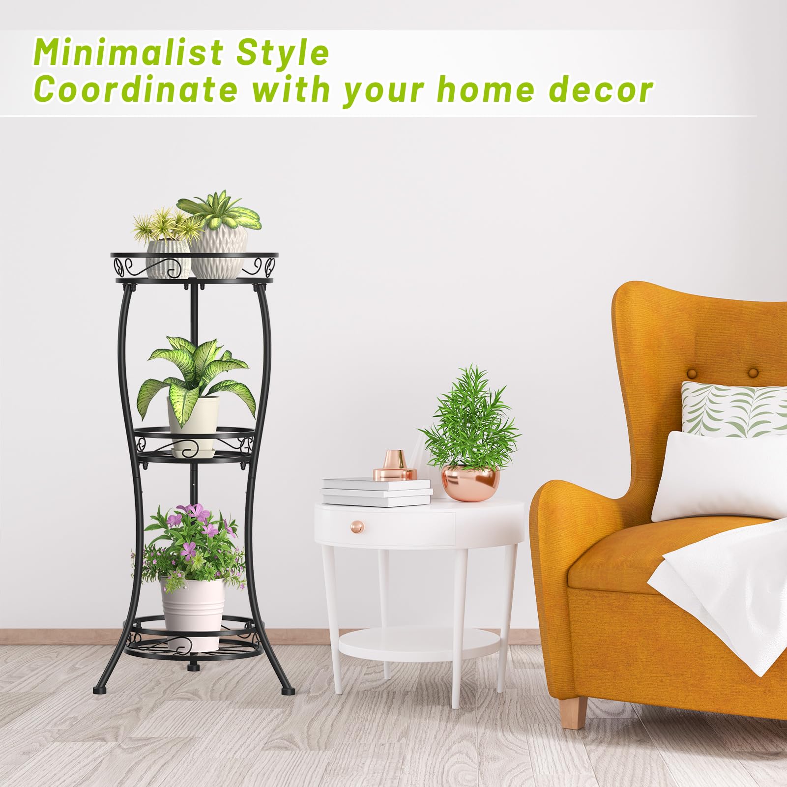 KMOTASUO ironwork finish elevates decor with modern or classic silhouettes.