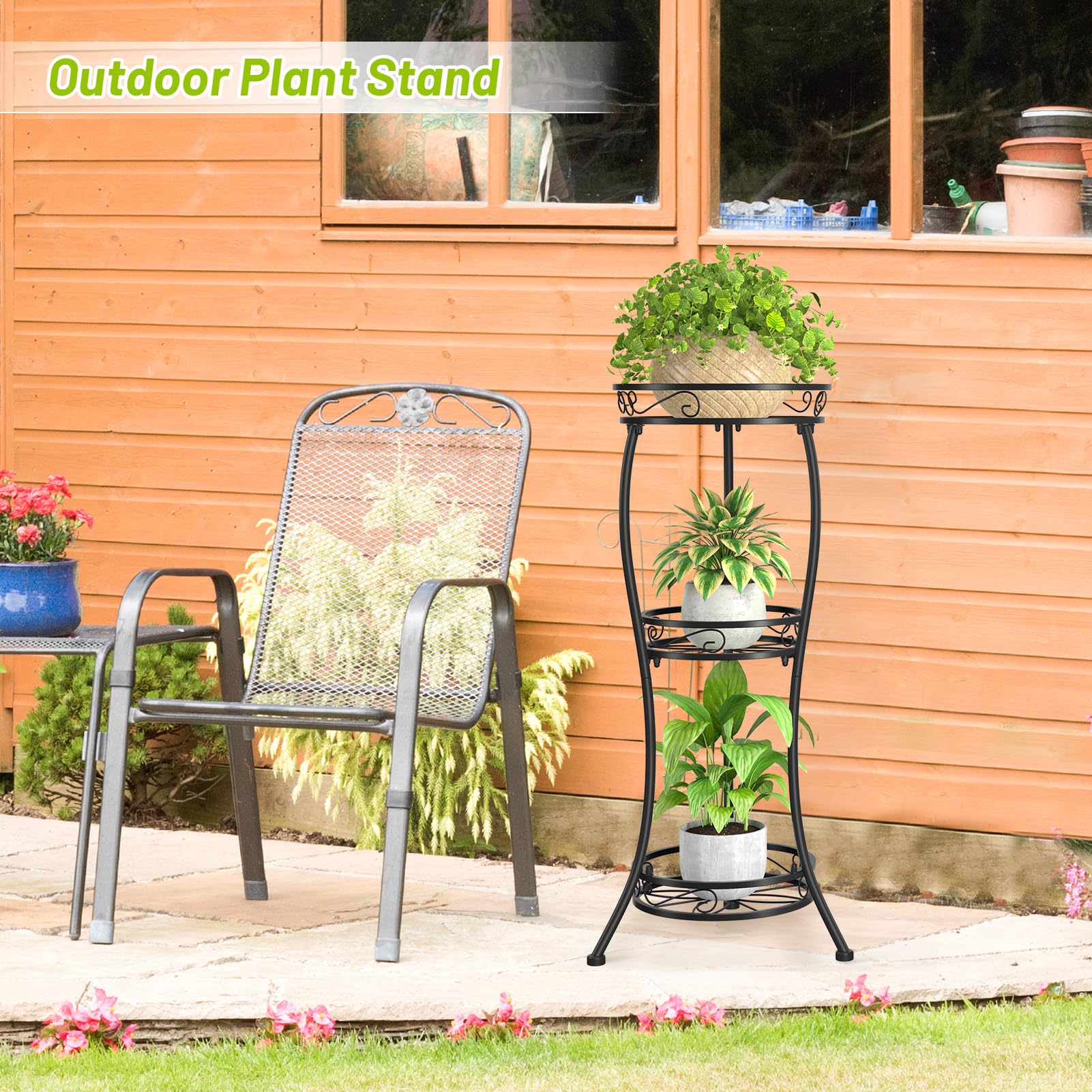 KMOTASUO weatherproof coating resists rain and spills for outdoor use.