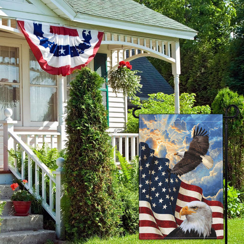 Kmxzint Independence Day flag for outdoor use