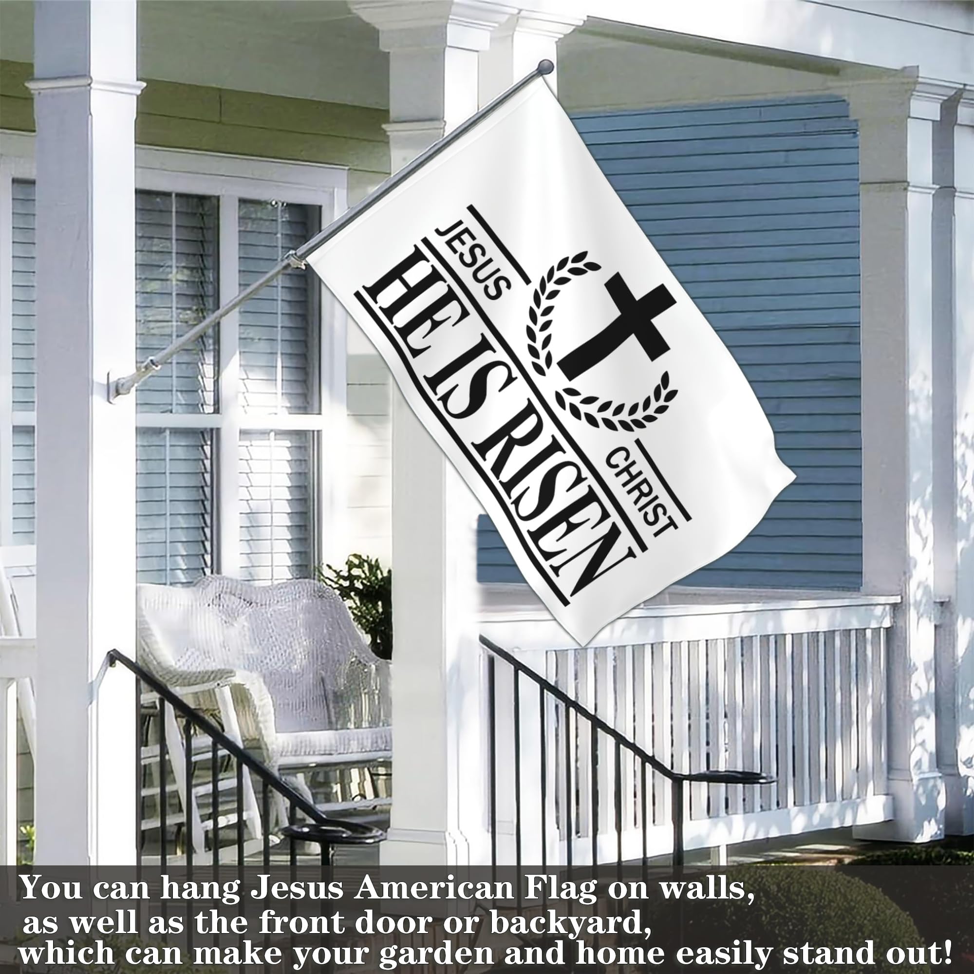 Kmxzint flag double-sided print for visibility from both sides