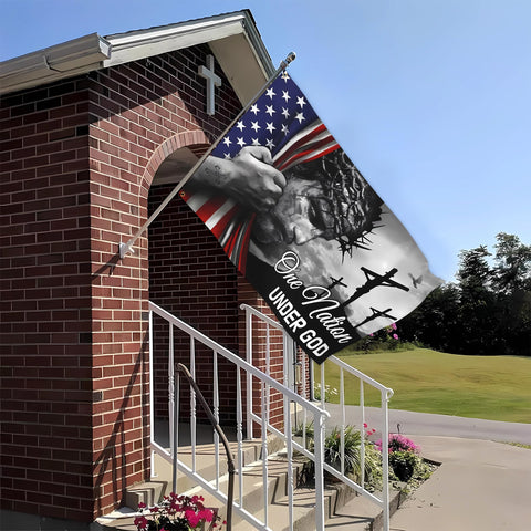 KNAPAL flag displayed on wall in a dorm room setting