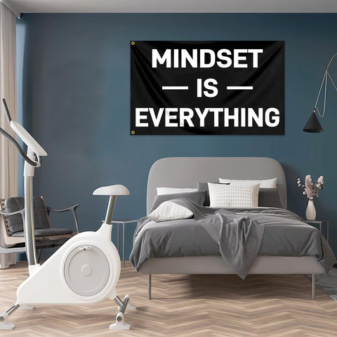 KNAPAL Mindset dorm banner decor adds college room motivation
