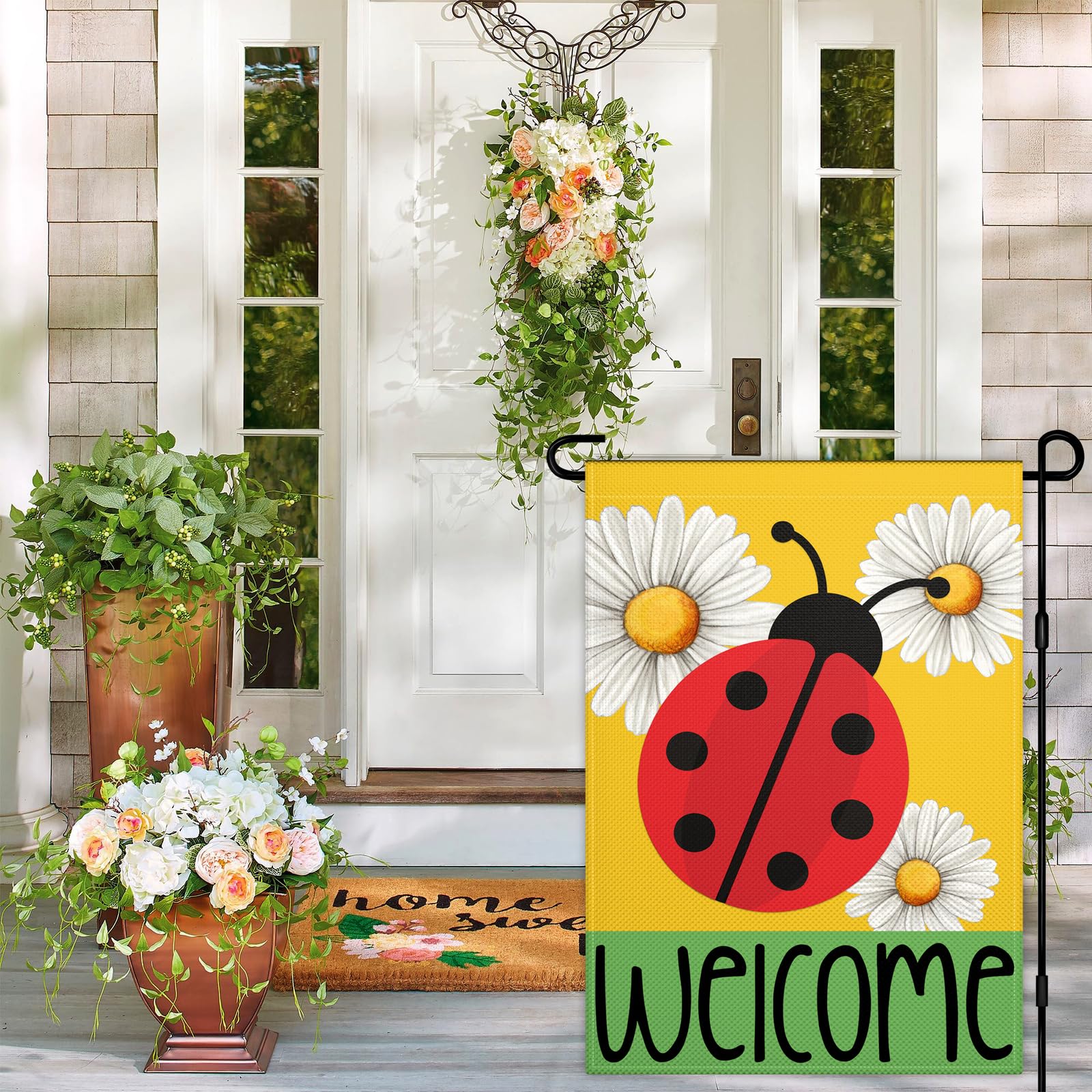 KNAPAL 12x18 outdoor garden flag in durable polyester