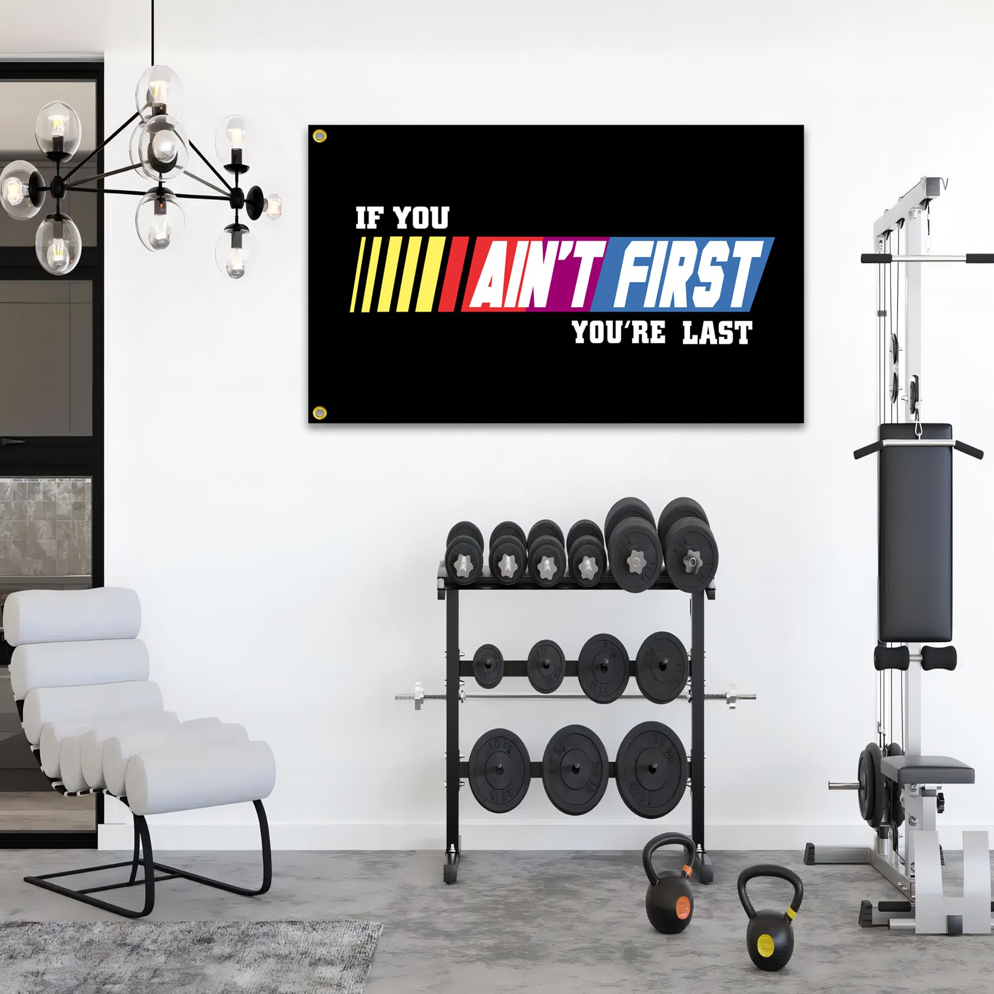 KNAPAL Talladega Nights flag gift idea, ideal for bosses or athletes.
