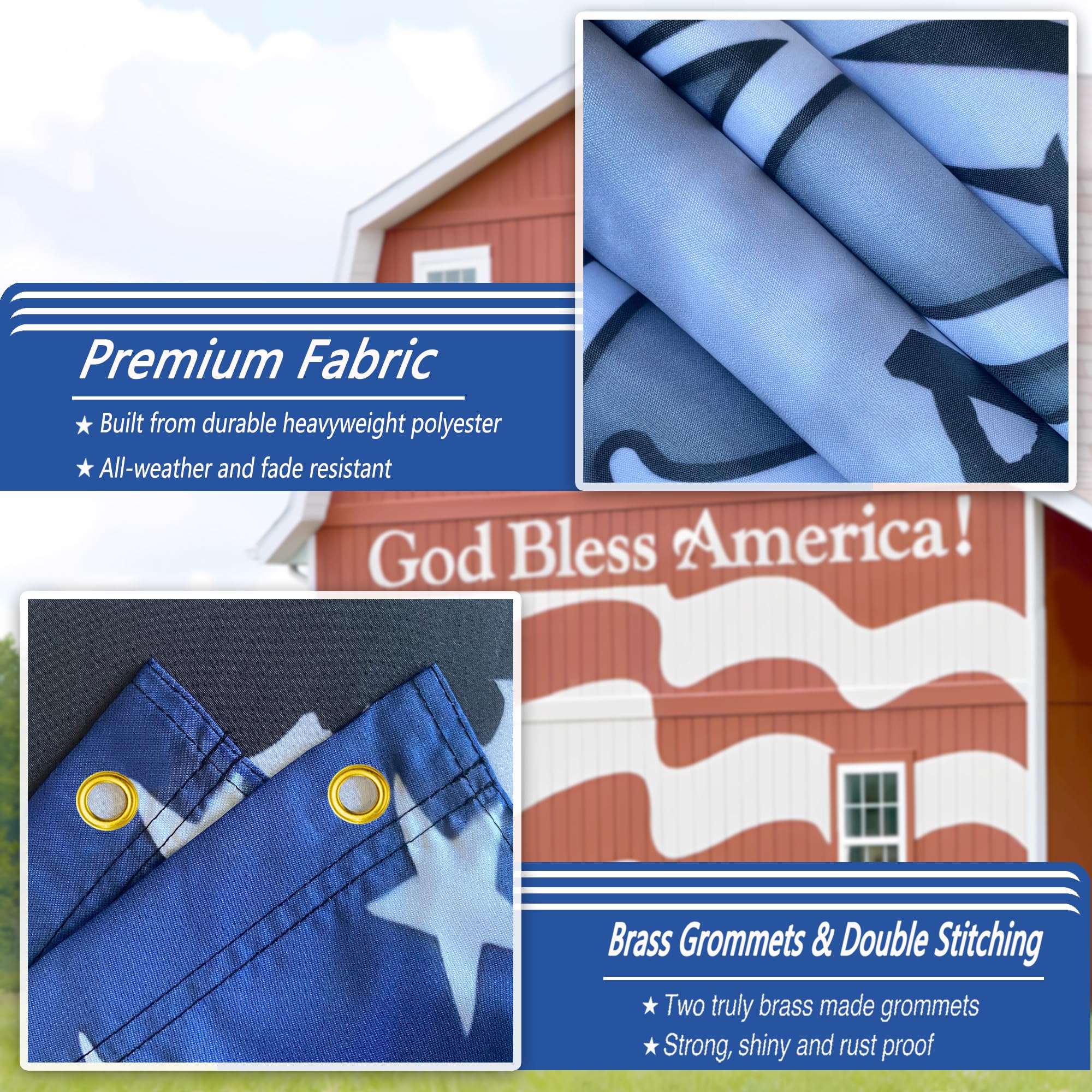 KNAPAL wall or dorm display flag ready to hang indoors