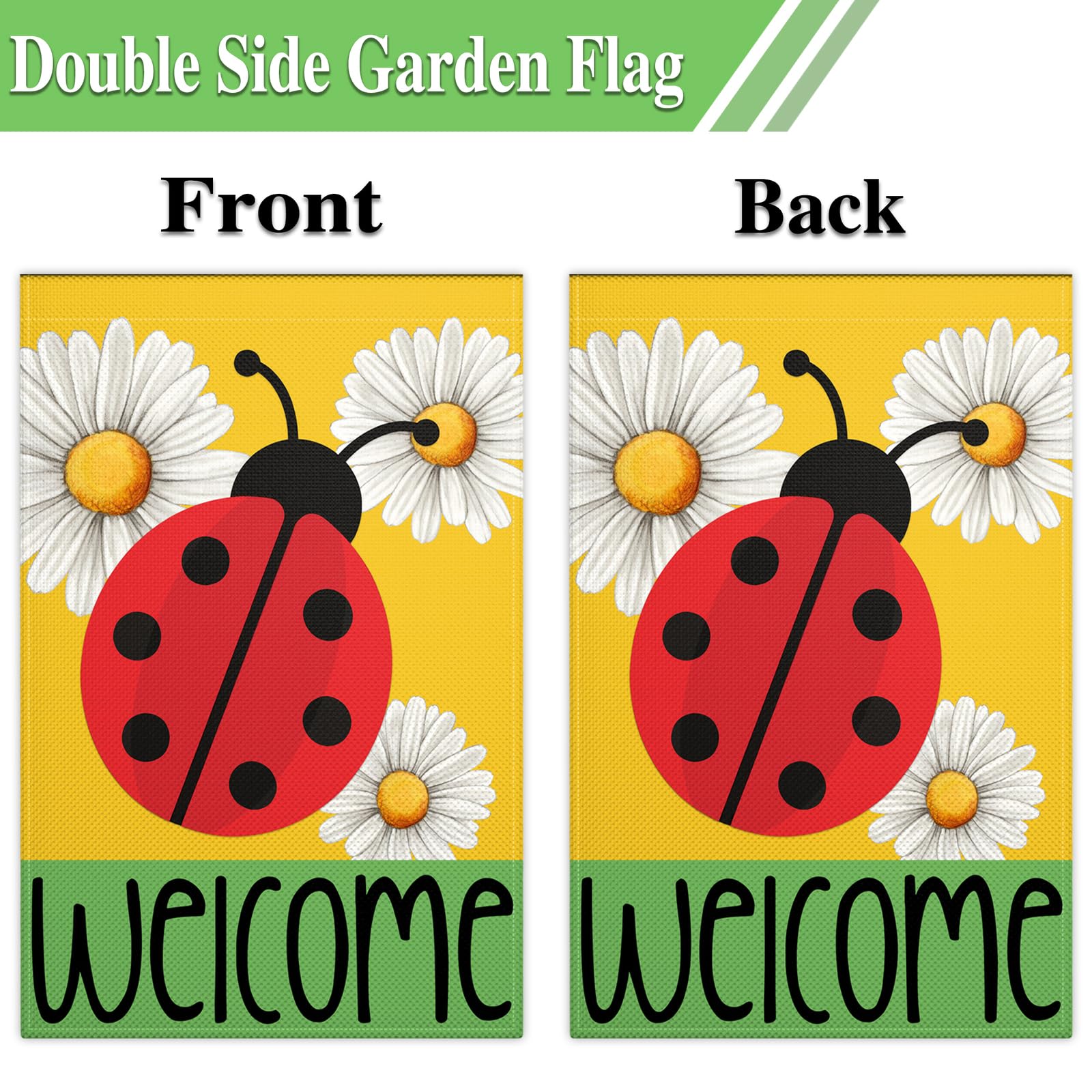 KNAPAL Welcome flag adds seasonal charm to yard