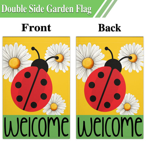 KNAPAL Welcome flag adds seasonal charm to yard