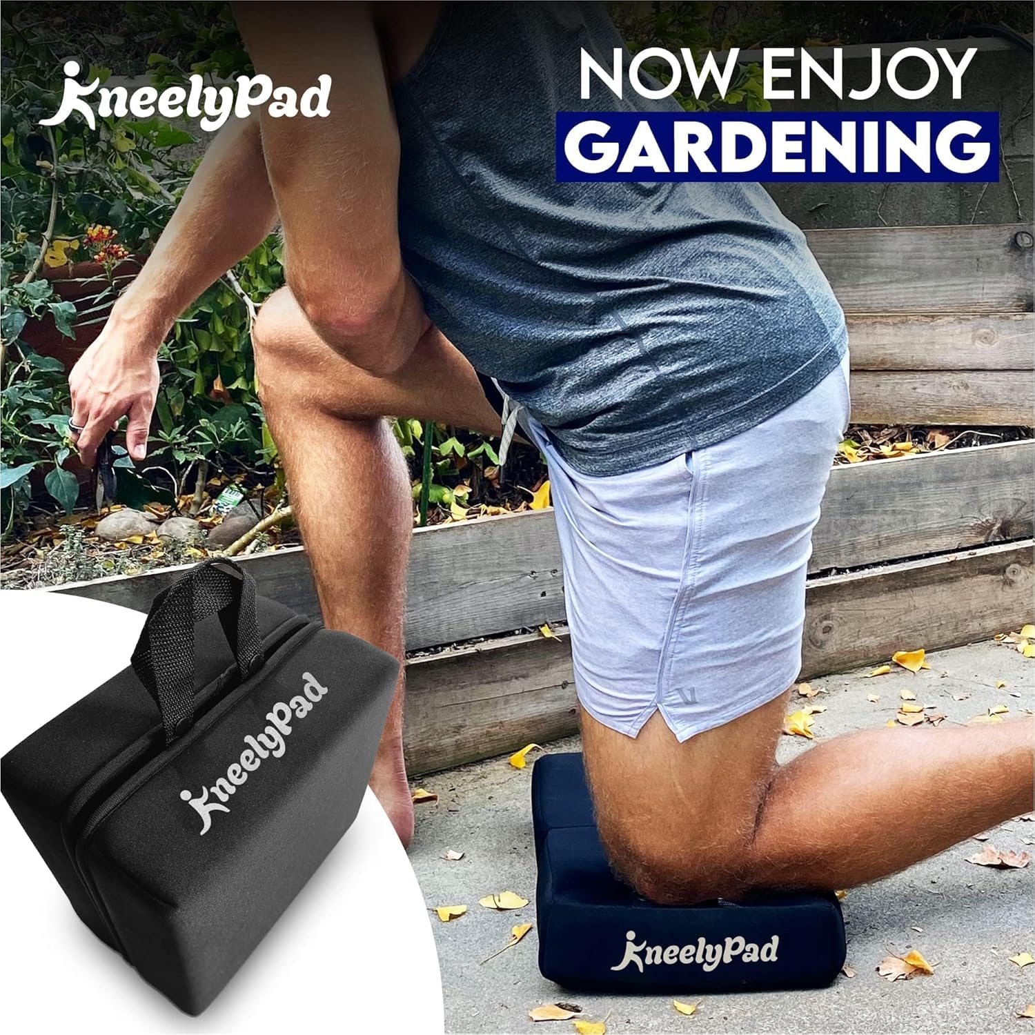 KneelyPad washable cover stays clean after messy projects.