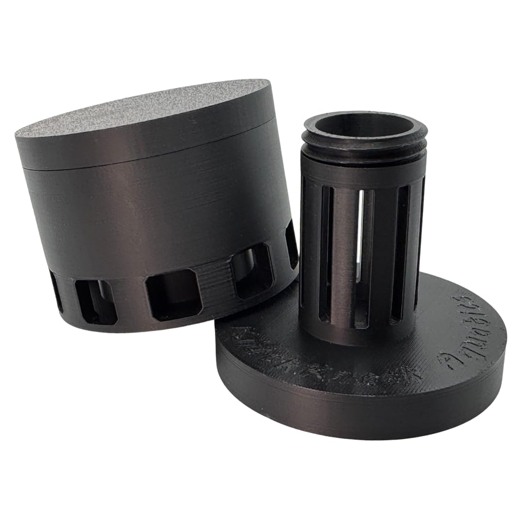 KnickKnack Aquatics Snail Trap Onyx exterior demonstrates a compact, discreet design for tanks.