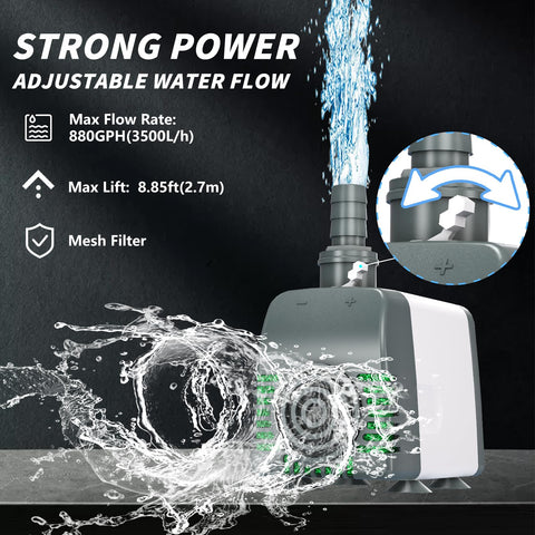 Knifel foam filter blocks debris to prevent clogs