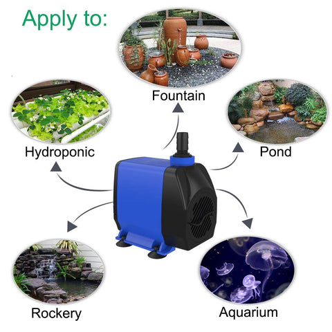 Knifel submersible pump with quiet operation for calm spaces