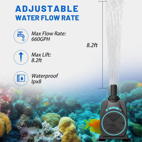 Knifel pond installation pump ensures reliable water turnover and healthy water features.