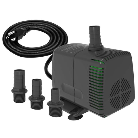 Knifel submersible pump provides ultra-quiet operation for quiet aquariums.