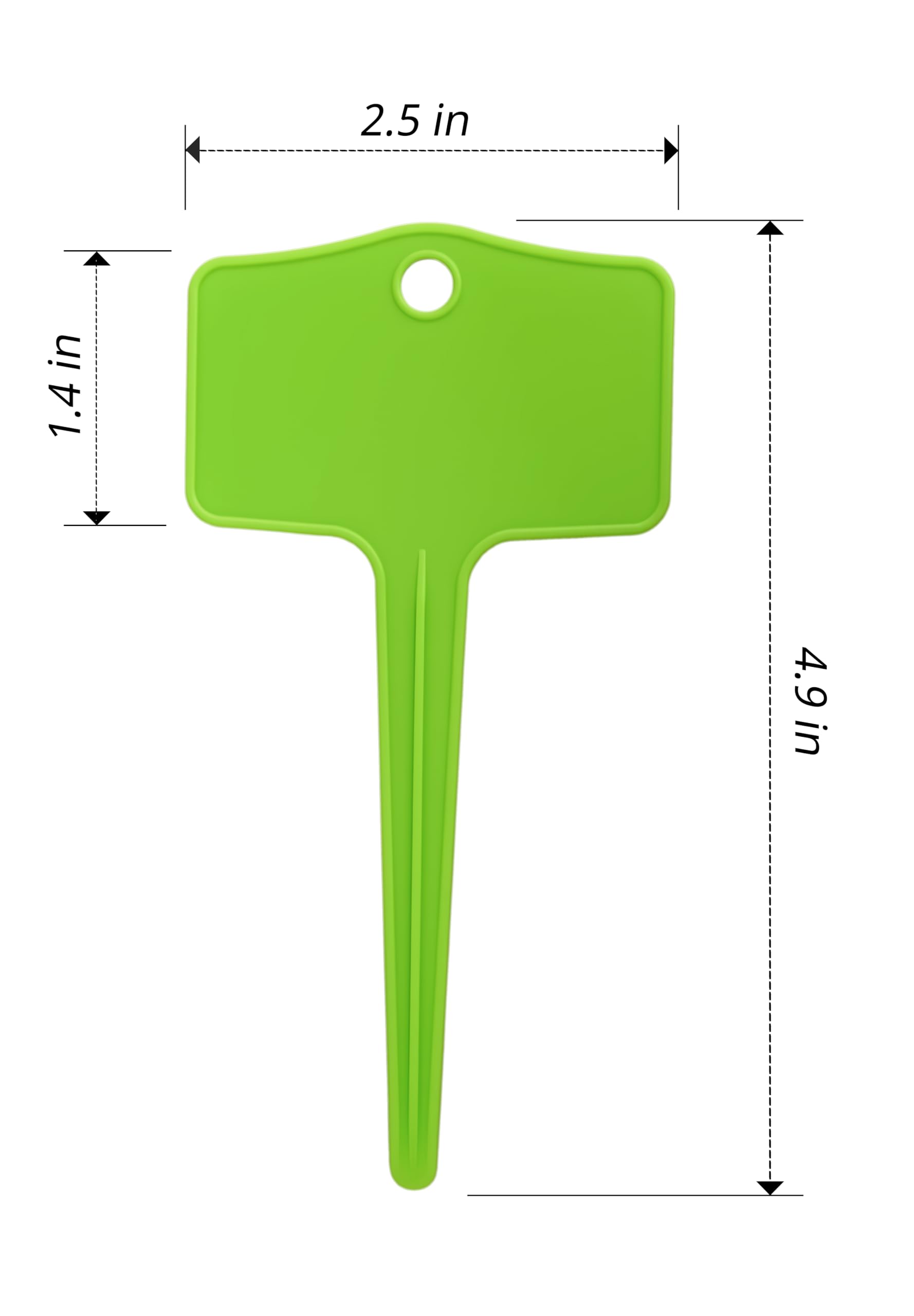 KNLLFolan labels feature smooth edges to protect plants and fingers.