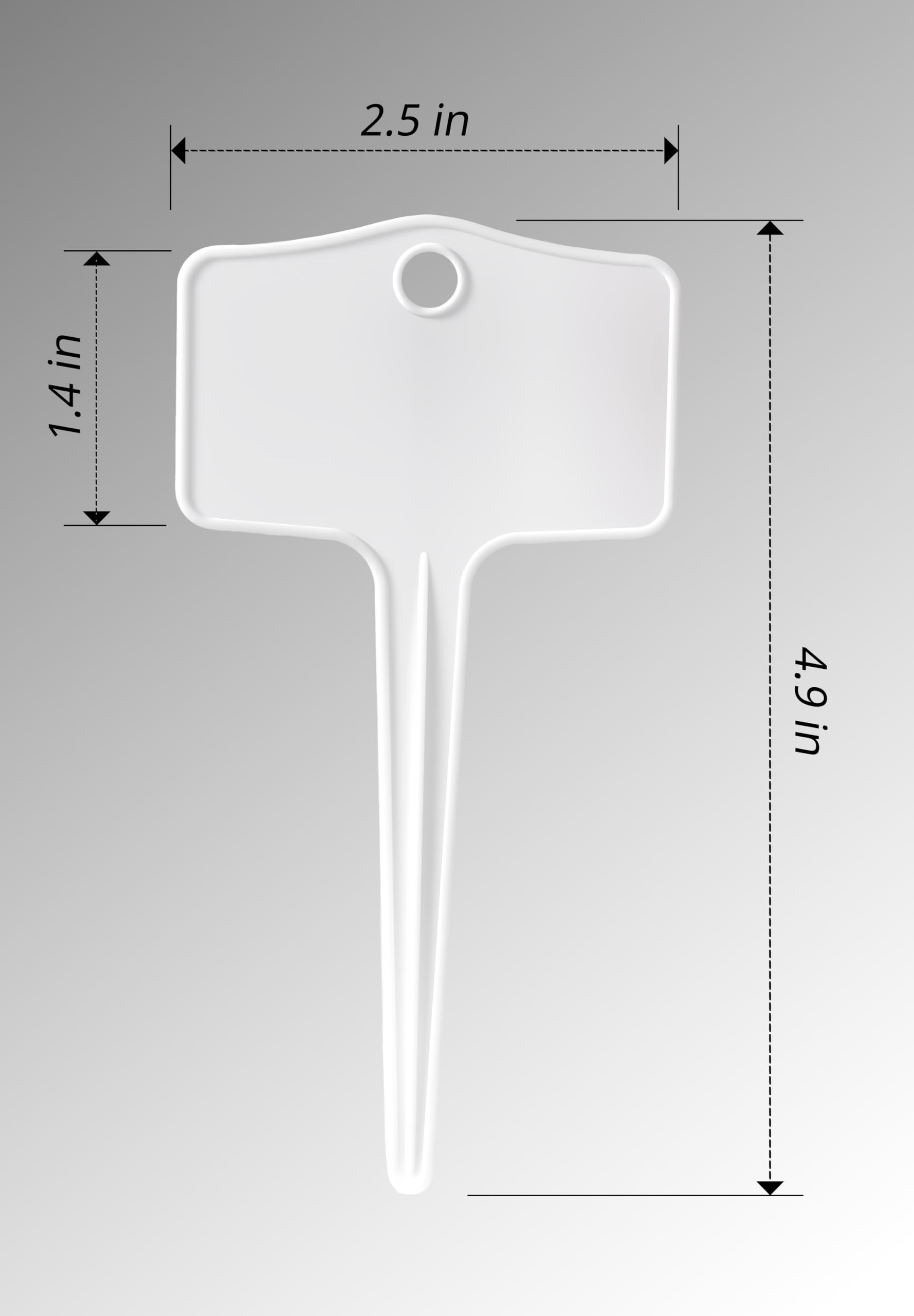 KNLLFolan waterproof garden tags protecting labels from rain and spills.